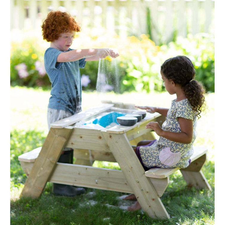 Magic Cabin Picnic Sand & Water Table & Reviews Wayfair
